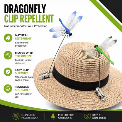 3D Dragonfly Clips